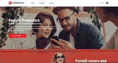 Desktop Screenshot of forcell.pl